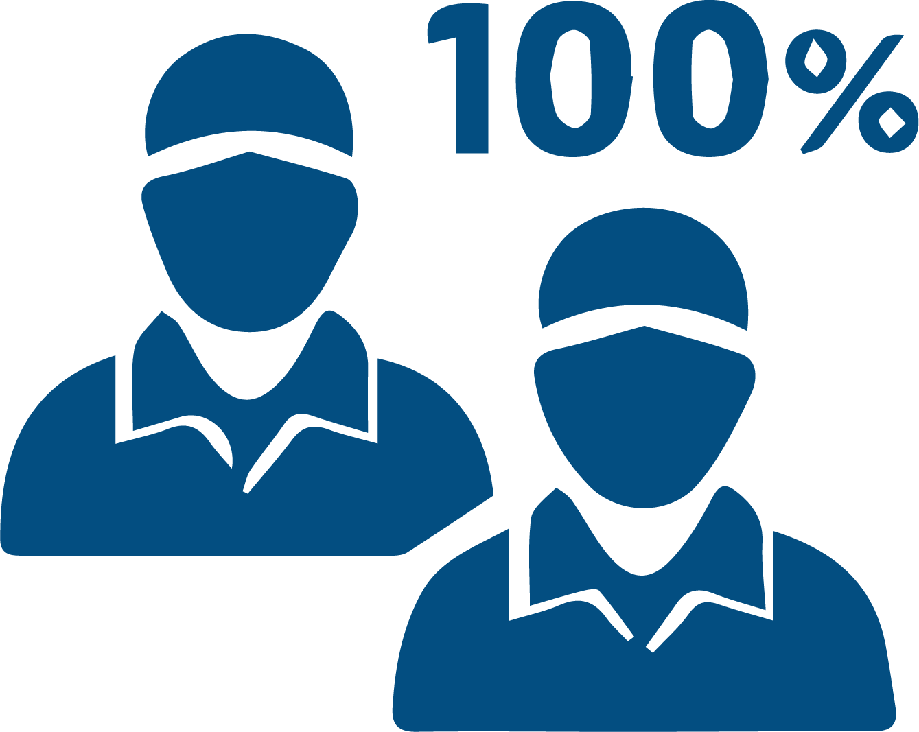 100% Expert Team